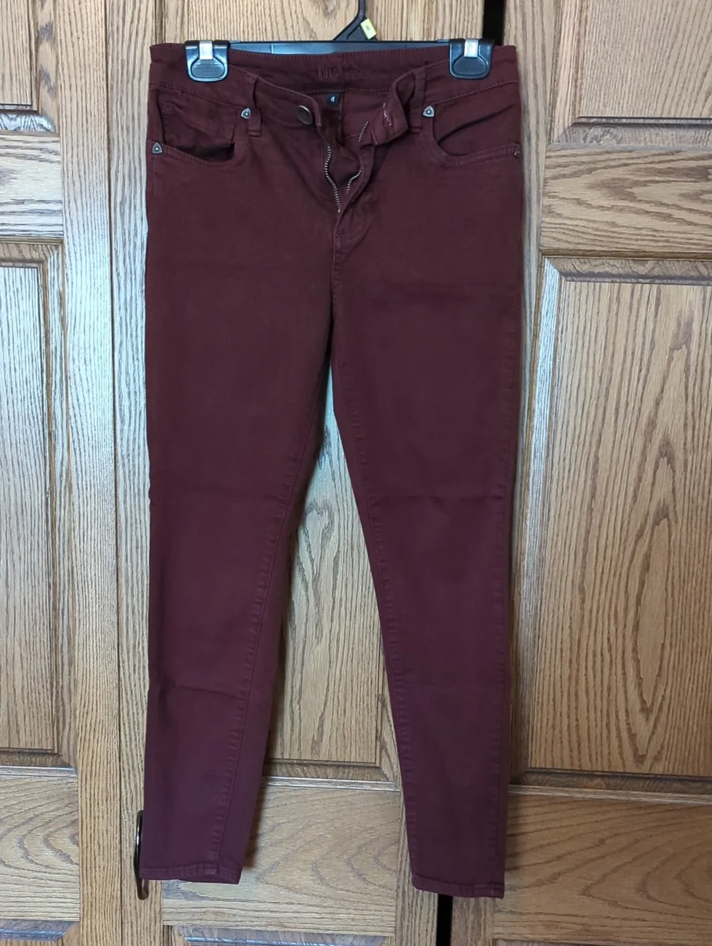 Women's Slim Fit Brown Jeans